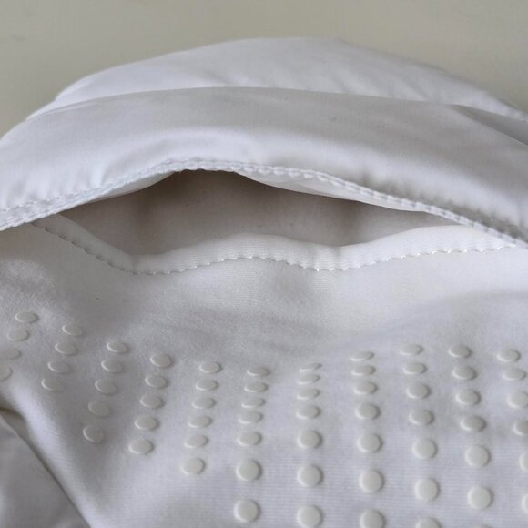 NWT LULULEMON White 600 Fill Goose Down Wunder Puff Mitten Gloves Women XS/S M/L - Picture 6 of 12